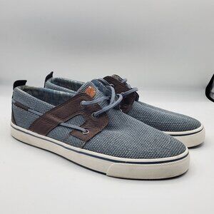 Stripes Asunder Breaker Boat Shoes Navy Blue Men's Sneakers Size 9